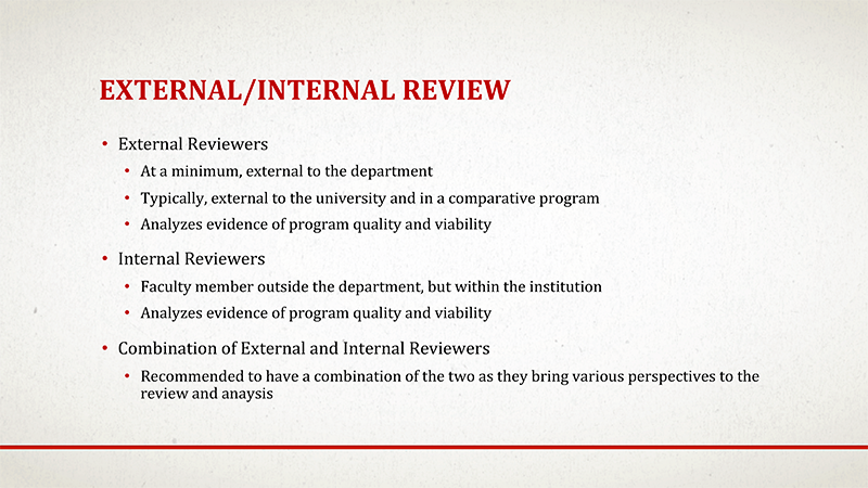 Program Review 6